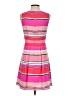 CeCe 100% Polyester Stripes Pink Casual Dress Size 2 - photo 2