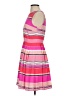CeCe 100% Polyester Stripes Pink Casual Dress Size 2 - photo 5