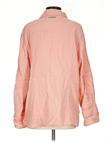 Peace Love World Long Sleeve Blouse (view 2)