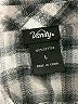 Vanity 100% Cotton Plaid Gray Long Sleeve Button-Down Shirt Size L - photo 4