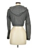 Shein Gray Zip Up Hoodie Size 8 - 10 - photo 2