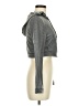 Shein Gray Zip Up Hoodie Size 8 - 10 - photo 4