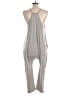 Assorted Brands Solid Gray Jumpsuit Size 10 - photo 2