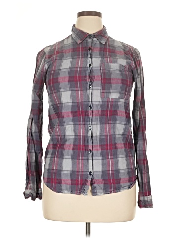 Passport Long Sleeve Button-Down Shirt (view 1)