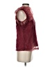 TCEC 100% Polyester Burgundy Sleeveless Blouse Size S - photo 4