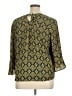 41Hawthorn 100% Polyester Yellow 3/4 Sleeve Blouse Size XL - photo 2