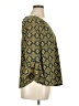 41Hawthorn 100% Polyester Yellow 3/4 Sleeve Blouse Size XL - photo 4