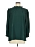 Unbranded 100% Polyester Green Long Sleeve Blouse Size M - photo 1