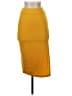 Shein Solid Yellow Casual Skirt Size 2 - photo 1