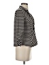 Poetry Clothing Stripes Black Blazer Size S - photo 4