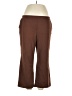Joan Rivers Brown Active Pants Size 1X (petite) - photo 1