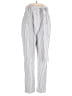 Antonio Melani Stripes Silver Casual Pants Size 8 - photo 1