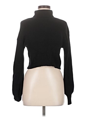 Blue Rain Turtleneck Sweater (view 1)