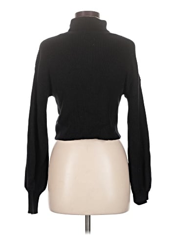 Blue Rain Turtleneck Sweater (view 2)