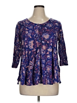 Lucky Brand 3/4 Sleeve Blouse (view 1)