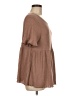 Shein Brown Short Sleeve Top Size 6 - photo 4