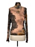 Class Roberto Cavalli Brown Long Sleeve Top Size 8 - photo 2