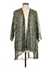 Lularoe 100% Polyester Green Kimono Size M - photo 1