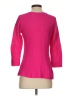 Talbots 100% Cotton Pink 3/4 Sleeve Top Size XS - photo 2