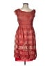 Max Studio 100% Polyester Paisley Red Casual Dress Size L - photo 1