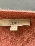 Ann Taylor LOFT Solid Pink Pullover Sweater Size XL - photo 7