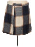 Shein Curve 100% Polyester Plaid Blue Casual Skirt Size 12 Plus (0) - photo 2