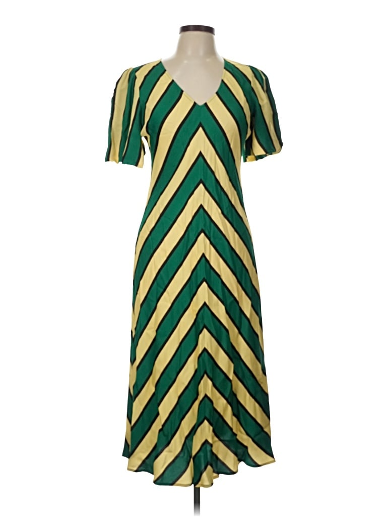 Pre-owned Lk Bennett Casual Dress In Green