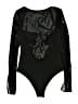 Shein 100% Polyester Black Bodysuit Size M - photo 1