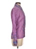 Roberta Freymann Paisley Purple Long Sleeve Blouse Size M (estimated) - photo 4