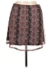 Mossimo Supply Co. 100% Polyester Paisley Black Casual Skirt Size L - photo 2