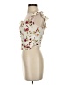 WAYF 100% Rayon Ivory Sleeveless Blouse Size S - photo 5