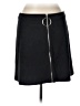 Kensie Solid Black Casual Skirt Size L - photo 2