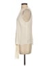 BCBGMAXAZRIA 100% Polyester Ivory Sleeveless Blouse Size XXS - photo 5