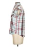 Express 100% Rayon Plaid Teal Sleeveless Button-Down Shirt Size XS - photo 5
