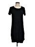 Garage Solid Black Casual Dress Size S - photo 1