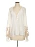 Ramy Brook 100% Polyester Ivory Long Sleeve Blouse Size S - photo 1