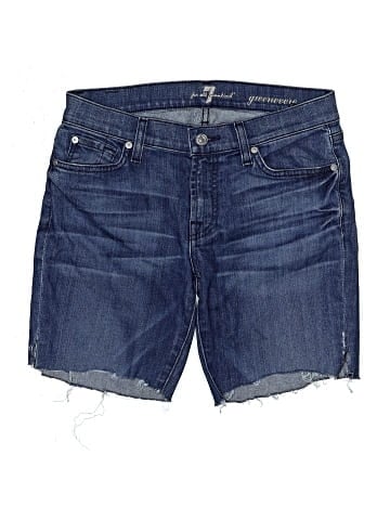 7 For All Mankind Denim Shorts (view 1)