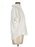 Monteau 100% Polyester Solid Ivory Short Sleeve Blouse Size L - photo 4