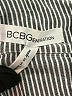 BCBGeneration 100% Rayon Gray Short Sleeve Blouse Size M - photo 7