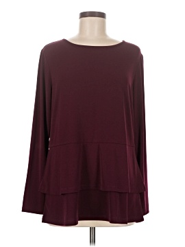 Susan Graver Long Sleeve Blouse