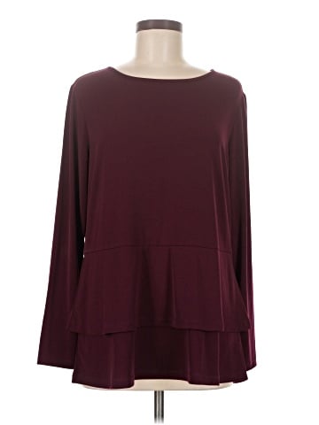 Susan Graver Long Sleeve Blouse (view 1)