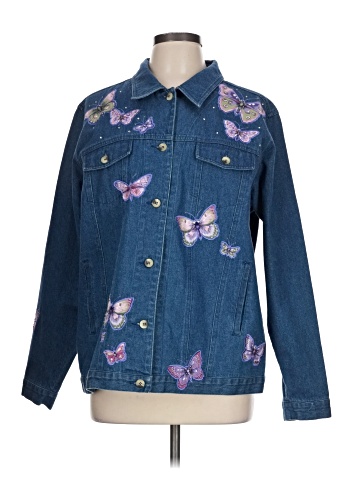 Quacker Factory Denim Jacket (view 1)