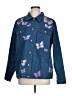 Quacker Factory 100% Cotton Blue Denim Jacket Size L - photo 1
