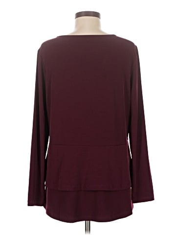Susan Graver Long Sleeve Blouse (view 2)