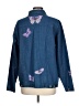 Quacker Factory 100% Cotton Blue Denim Jacket Size L - photo 2