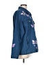 Quacker Factory 100% Cotton Blue Denim Jacket Size L - photo 4