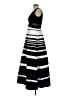 Xscape Stripes Black Cocktail Dress Size 6 - photo 5
