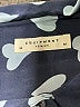 Equipment 100% Silk Hearts Blue Blouse Size M - photo 4