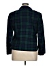 Pendleton 100% Wool Plaid Green Wool Blazer Size 16 - photo 2