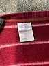 Stars Above Stripes Burgundy Pullover Sweater Size XL - photo 7